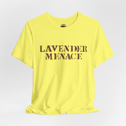 Lavender Menace (Replica Lesbian Protest Tee)