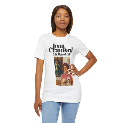 Joan Crawford (My Way of Life Cover Art Tee/1971)