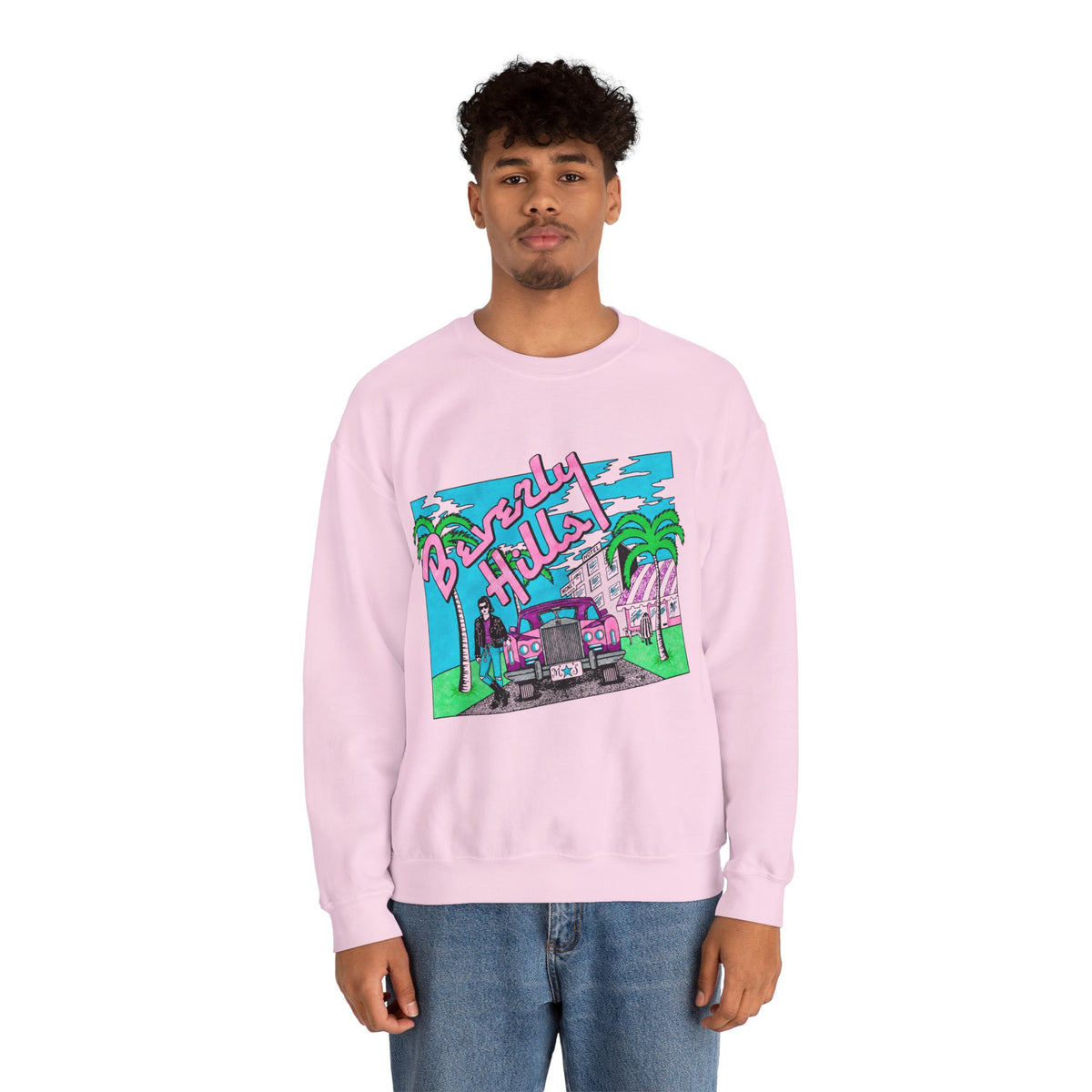 Beverly Hills Sweatshirt (Replica 80's Souvenir Sweatshirt)