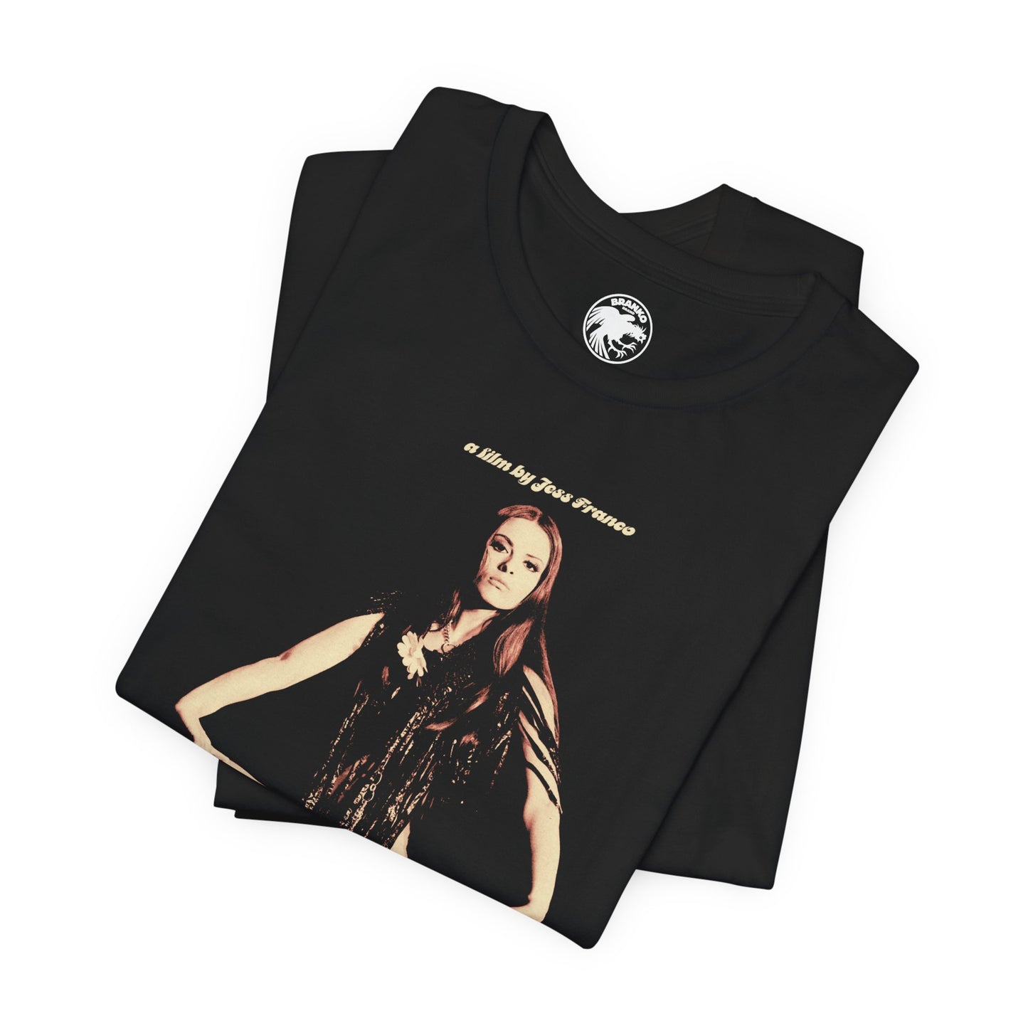 Vampyros Lesbos (Graphic with Vintage Print Effect/Soledad Miranda/Jesus Franco)