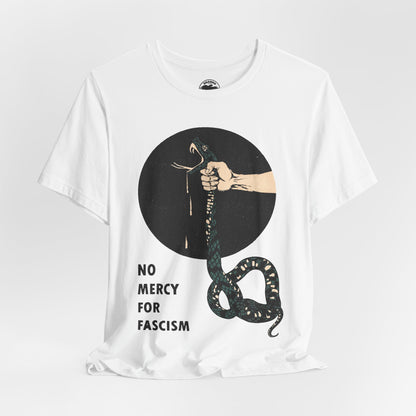 No Mercy For Fascism (Vintage Style Resistance Tee/Early 20th Century/Antifa)
