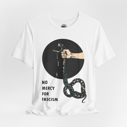 No Mercy For Fascism (Vintage Style Resistance Tee/Early 20th Century/Antifa)