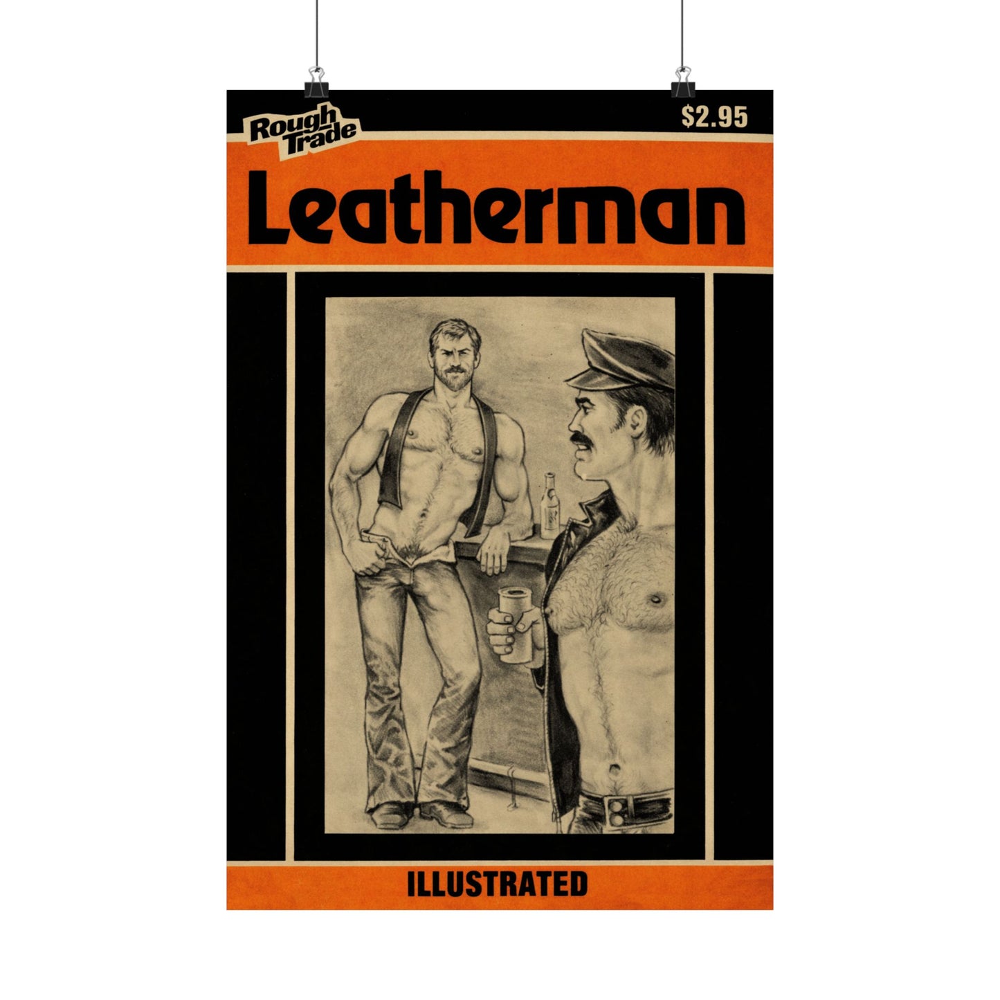 Leatherman (70's Gay Pulp Novel Art Poster)