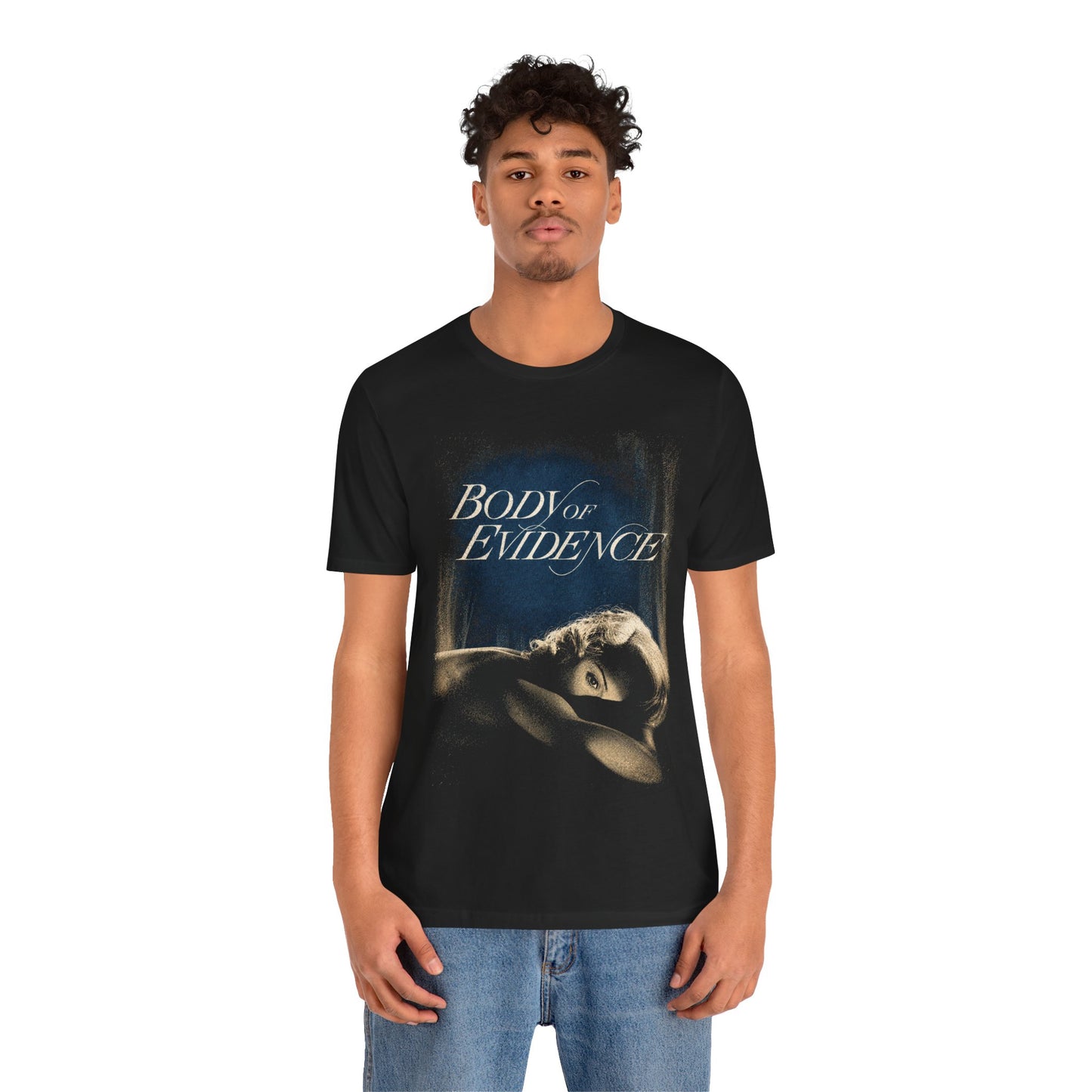 Body of Evidence (Madonna 1993 Film Promo Shirt with Vintage 90's Print Effect/Madonna Shirt/Body of Evidence Madonna)