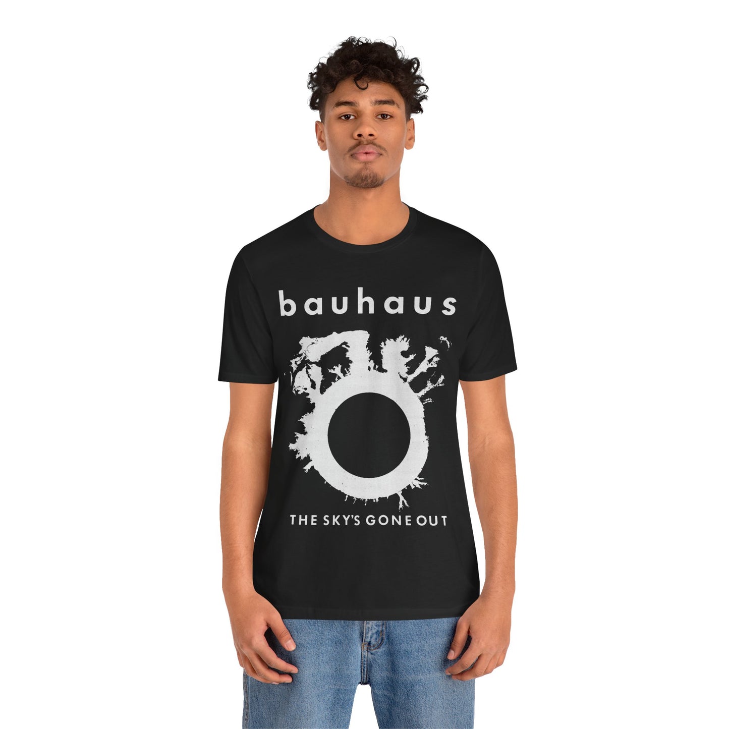Bauhaus (The Sky's Gone Out Album Artwork with Vintage Print Effect/Bauhaus Shirt)