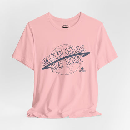 Earth Girls Are Easy (Replica Promo Shirt with Vintage Print Effect)