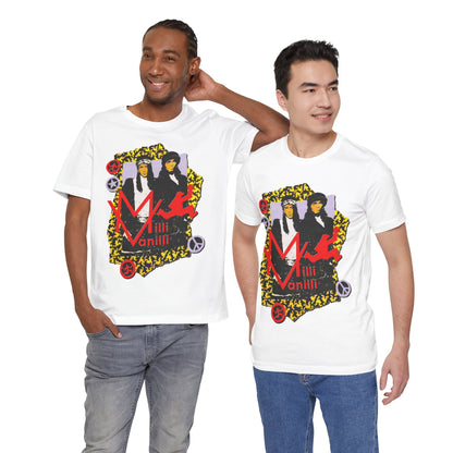 Milli Vanilli (Replica Promo T-Shirt/1988/Rob and Fab/Girl You Know It's True)