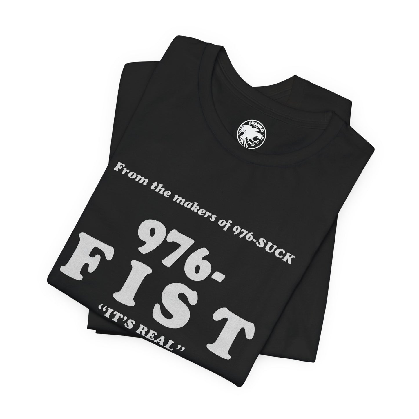 976-FIST (Replica Gay Phone Sex Line Promo Shirt/80's)