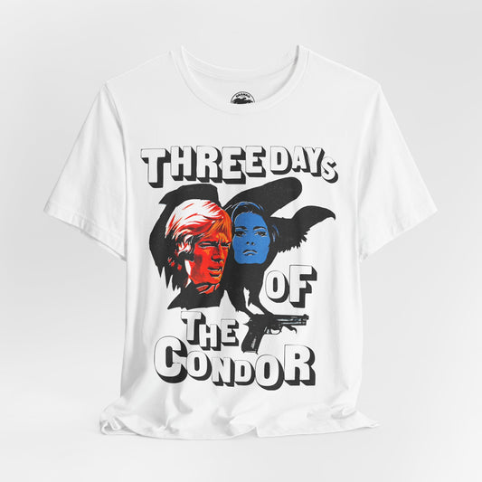 Three Days of the Condor (Oversized Graphic/3 Days of the Condor Shirt/Robert Redford/Faye Dunaway)