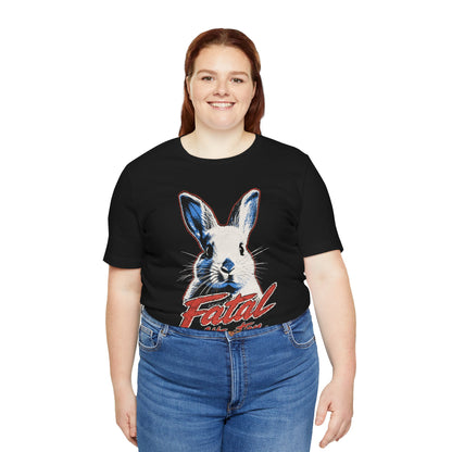 Fatal Attraction Bunny Tee (1987 Thriller/Glenn Close/Michael Douglas)