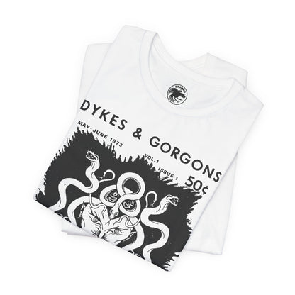 Dykes & Gorgons (1973 Lesbian Zine Cover Art)