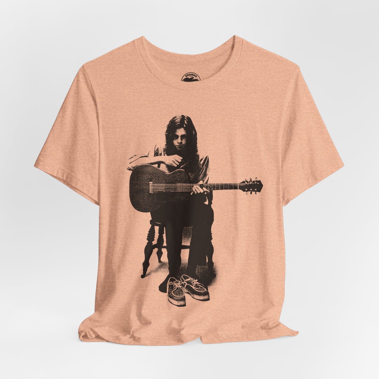 Nick Drake (Oversized Bryter Later Image with Vintage Grunge Effect)