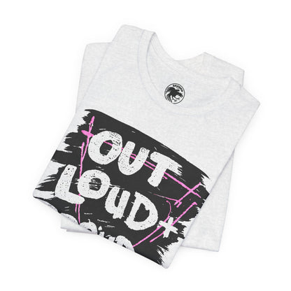 New York City Pride 1991 (Replica Promo Shirt/1991 Lesbian and Gay Pride/Out, Loud and Proud)