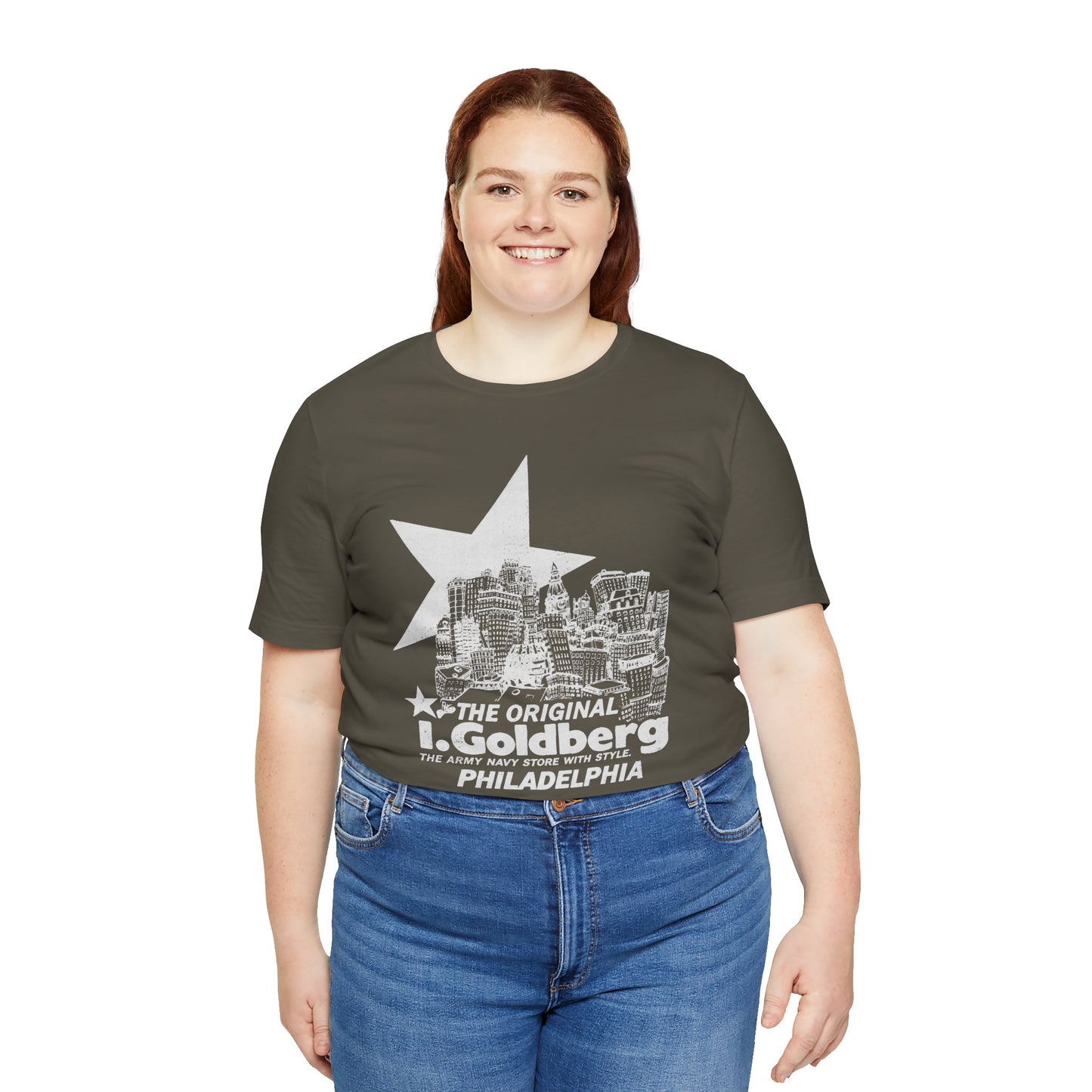 I. Goldberg (Replica 70's Promo Tee/Philadelphia Army & Navy Surplus Store/1919-2019)