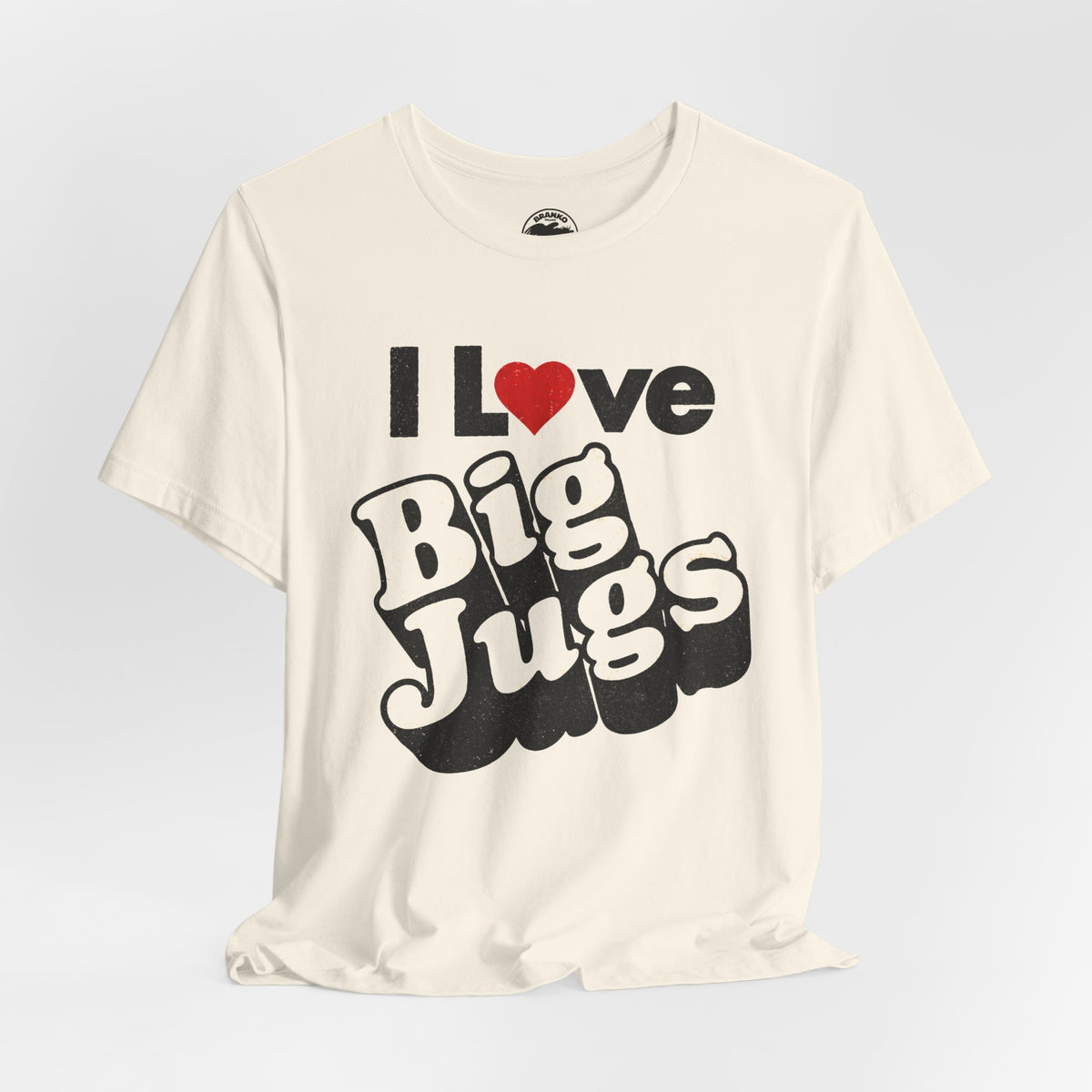 I Love Big Jugs (Replica 70's Novelty Shirt)