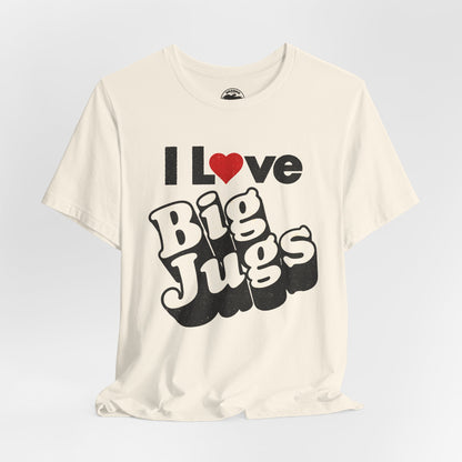 I Love Big Jugs (Replica 70's Novelty Shirt)