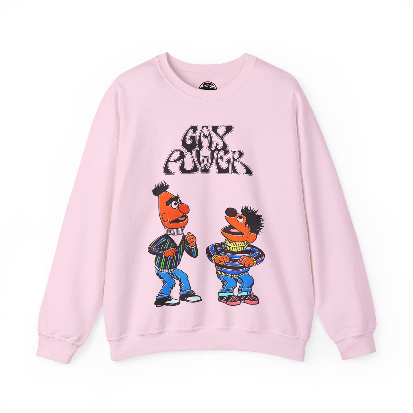 Gay Power Sweatshirt (Bert and Ernie Gay Shirt/Sesame Street Shirt)
