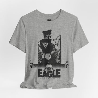 The Pittsburgh Eagle (Pittsburgh Leather Bar/Logo with Vintage Grunge Effect/1994-2012)