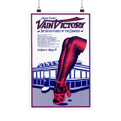 Jackie Curtis Vain Victory Poster (11 x 17 Reprint)