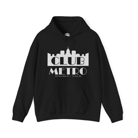 Club Metro Hoodie (St. Paul Gay Club/90's to 2010's/Twin Cities Gay Club)