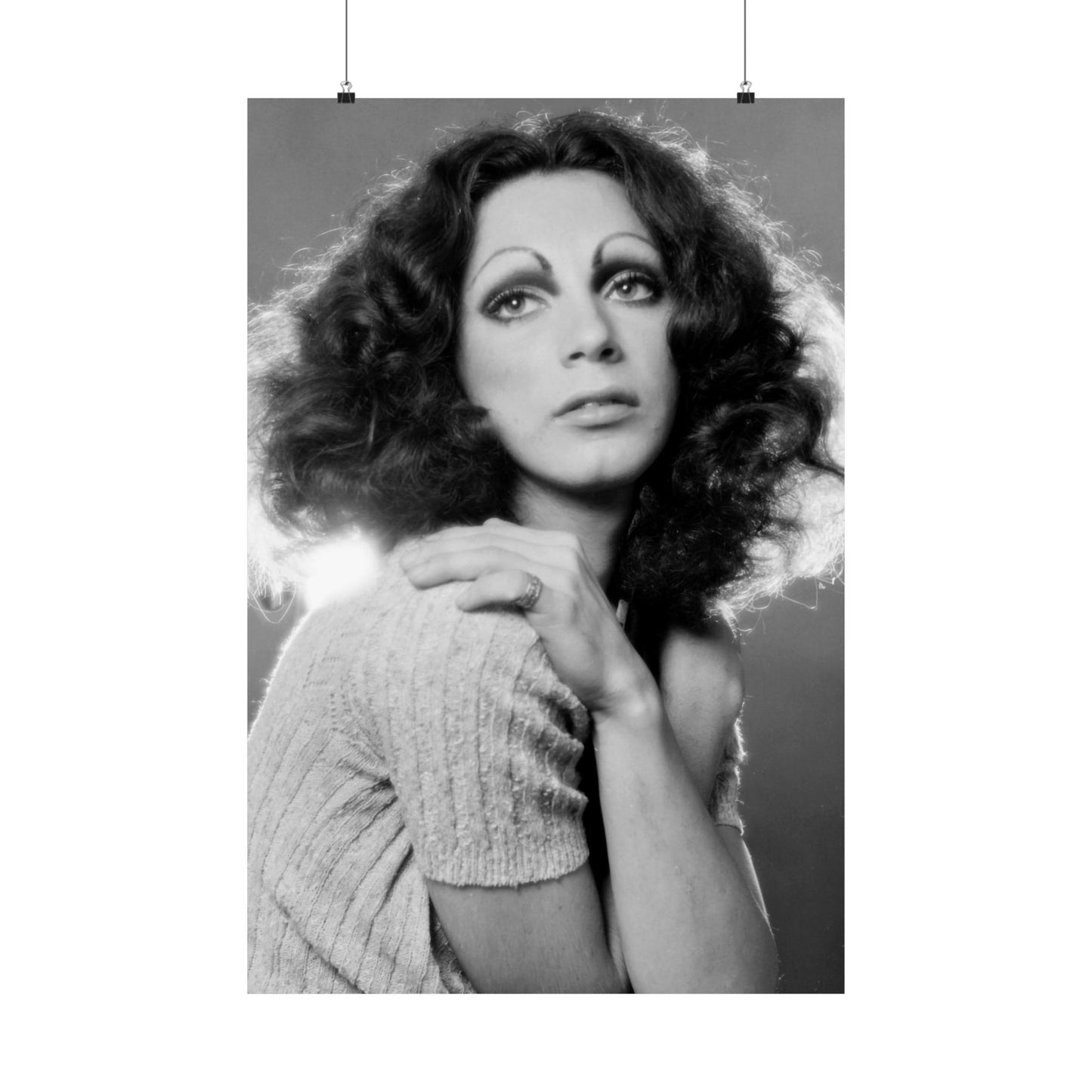 Holly Woodlawn Poster (Photo by Jack Mitchell)