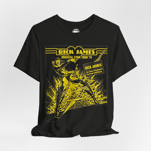 Rick James (Replica 1979 Magical Funk Tour Shirt/Rick James Tour Shirt)
