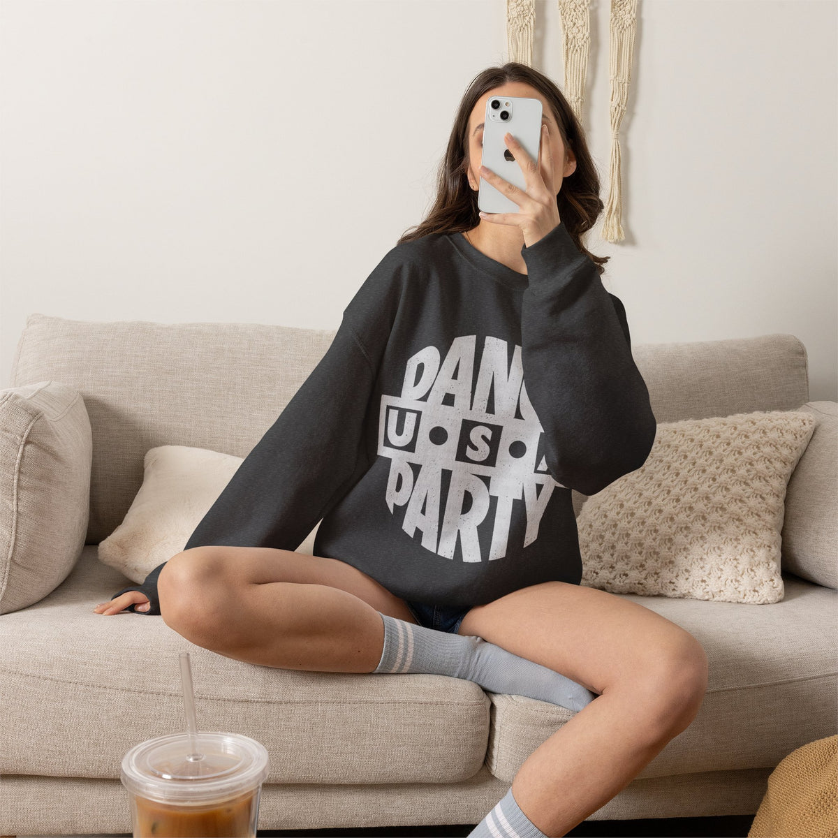 Dance Party USA (Replica 80's Promo Sweatshirt)