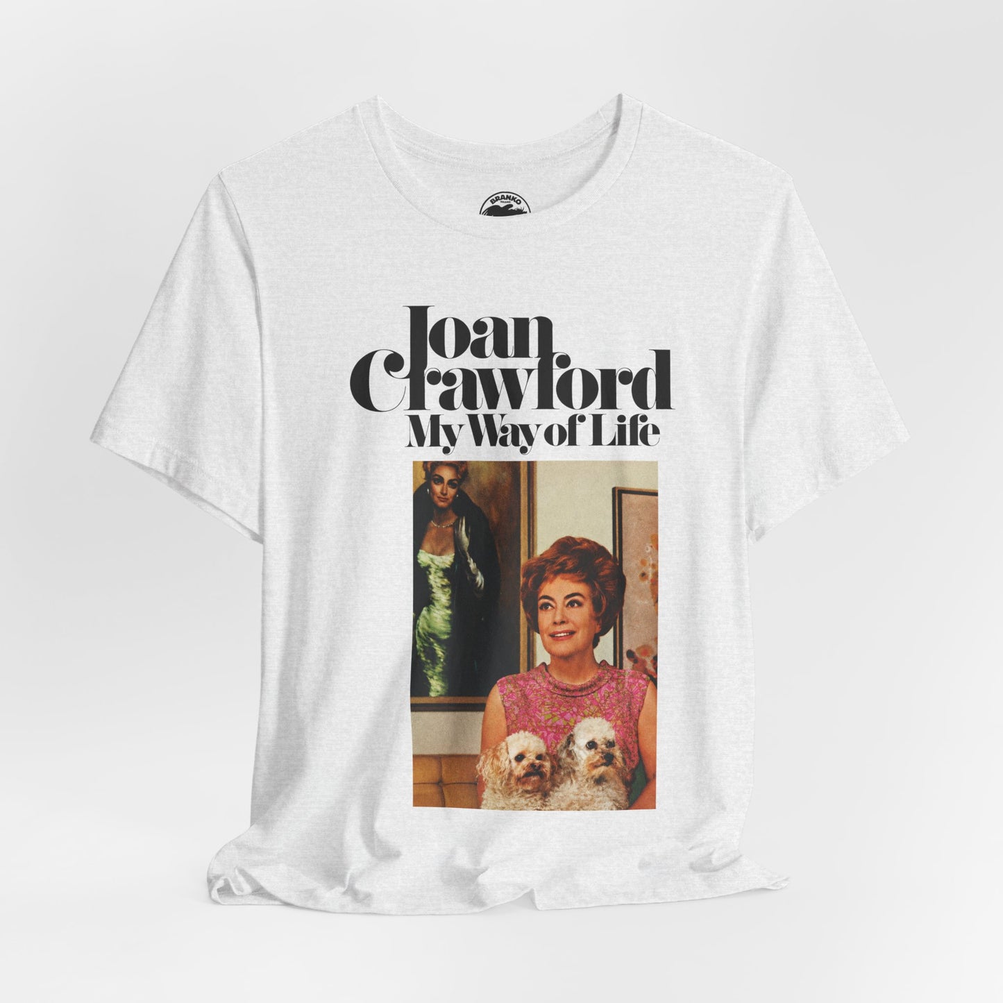 Joan Crawford (My Way of Life Cover Art Tee/1971)