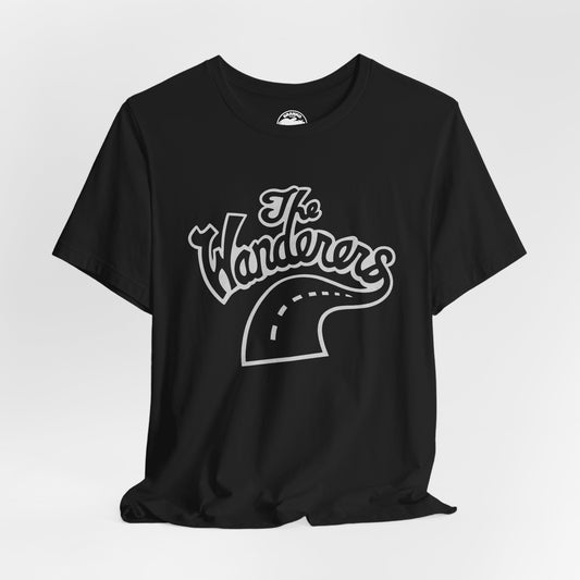 The Wanderers (Gang Jacket Logo in White with Vintage Print Effect)