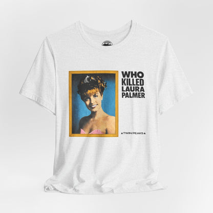 Who Killed Laura Palmer? (Twin Peaks Replica Promo T-Shirt/1990/David Lynch)
