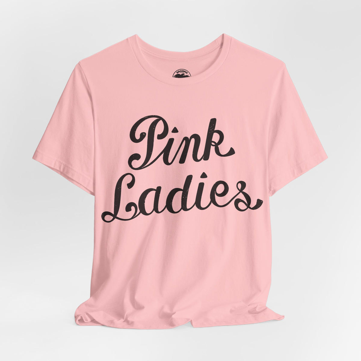 Pink Ladies (Grease Jacket Logo with Vintage Print Effect)