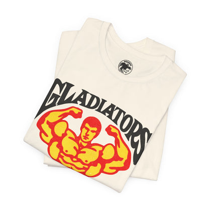 Gladiators Gym (Replica Promo Tee/New York City Gym/Lower East Side Icon and Landmark)