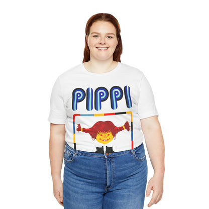 Pippi Longstocking (Graphic with Vintage Print Effect)
