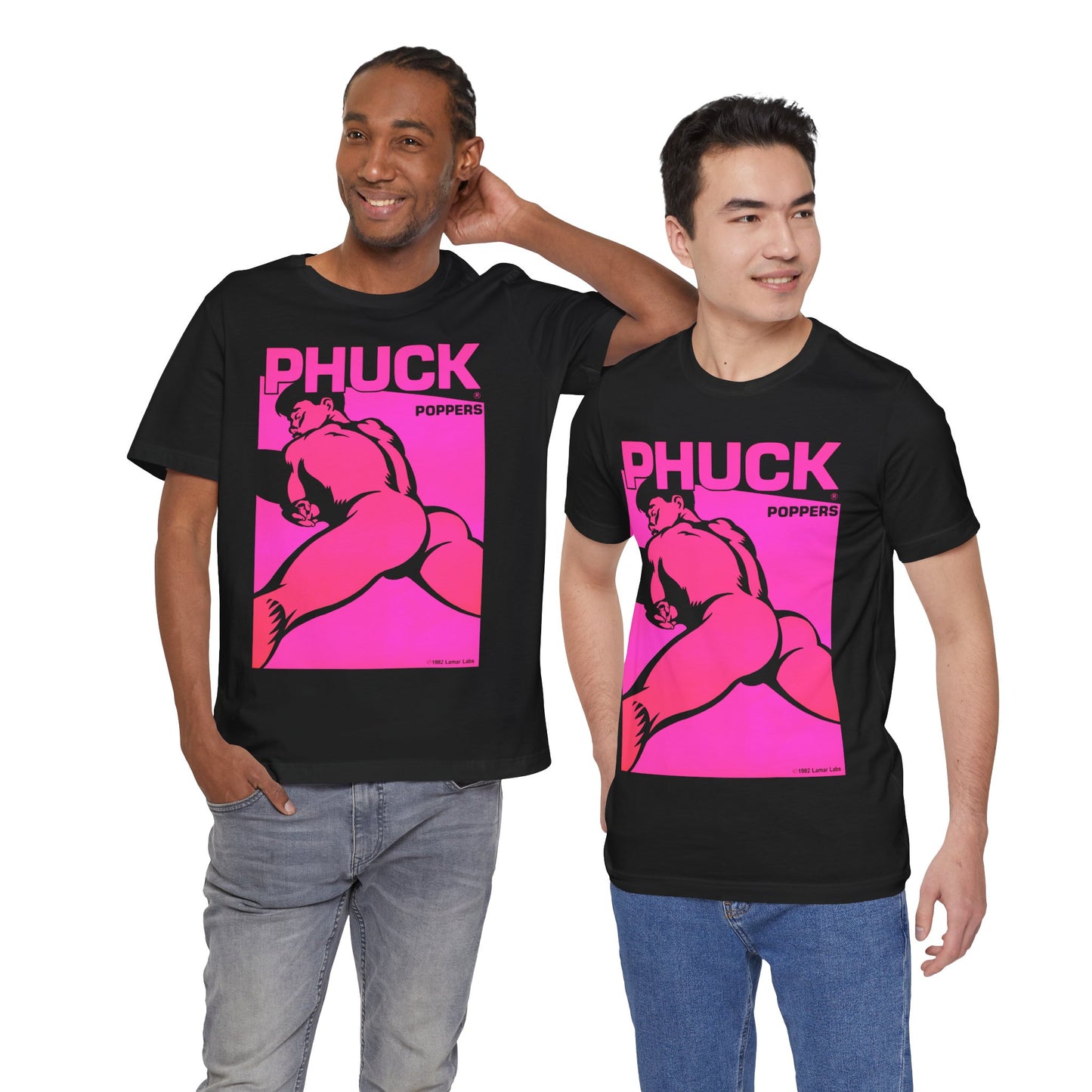 PHUCK Poppers (1982 Poppers Ad/Gay Poppers Shirt)