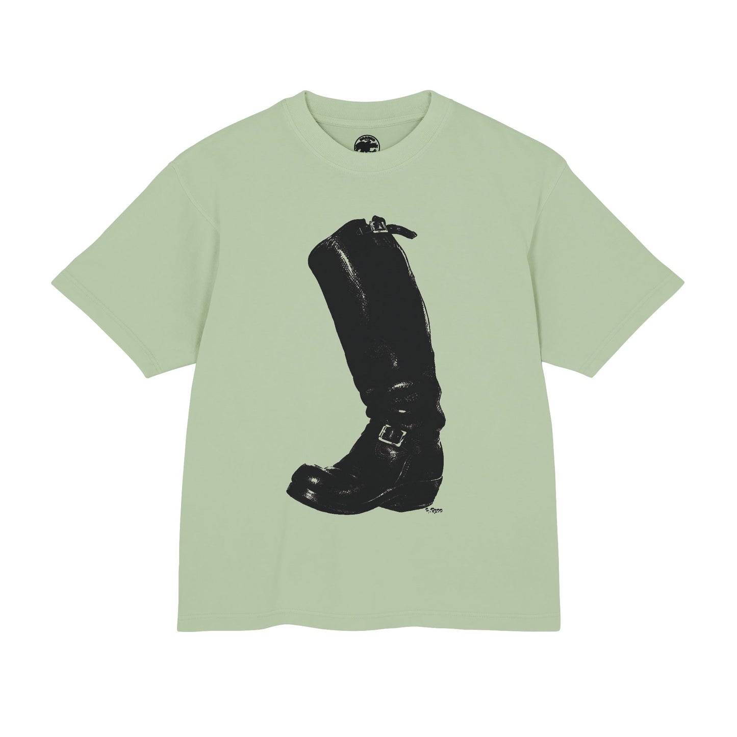 Boot by Bruce Rapp (Special Edition Boxy Heavy Tee/260 GSM/100% Combed Cotton)