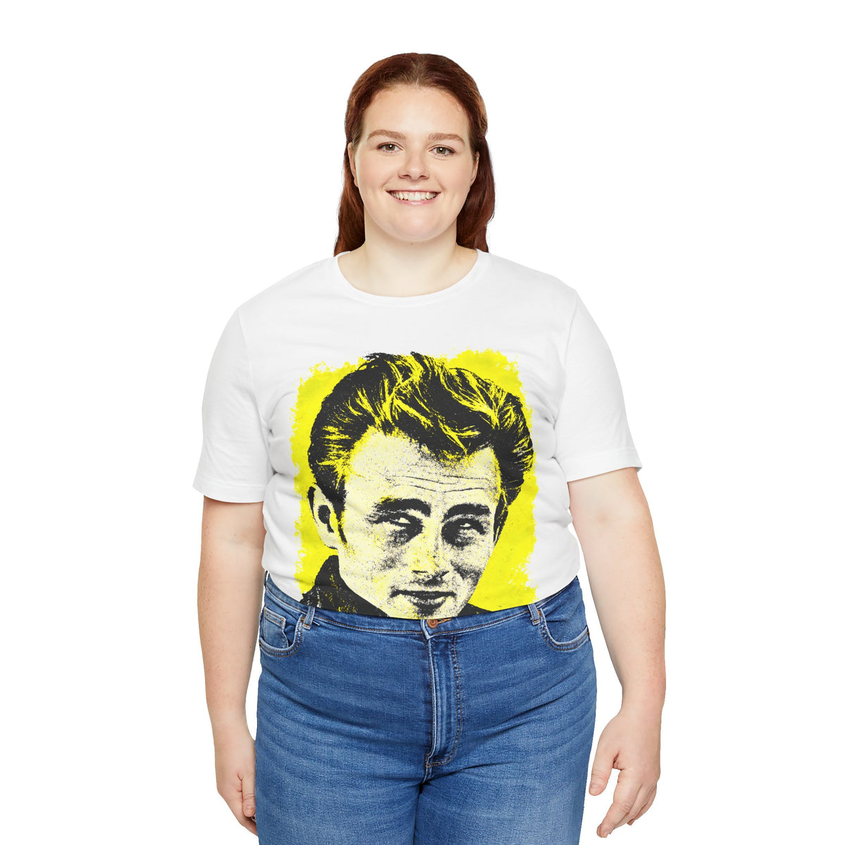 James Dean (Potrait with Vintage Punk Graphic)