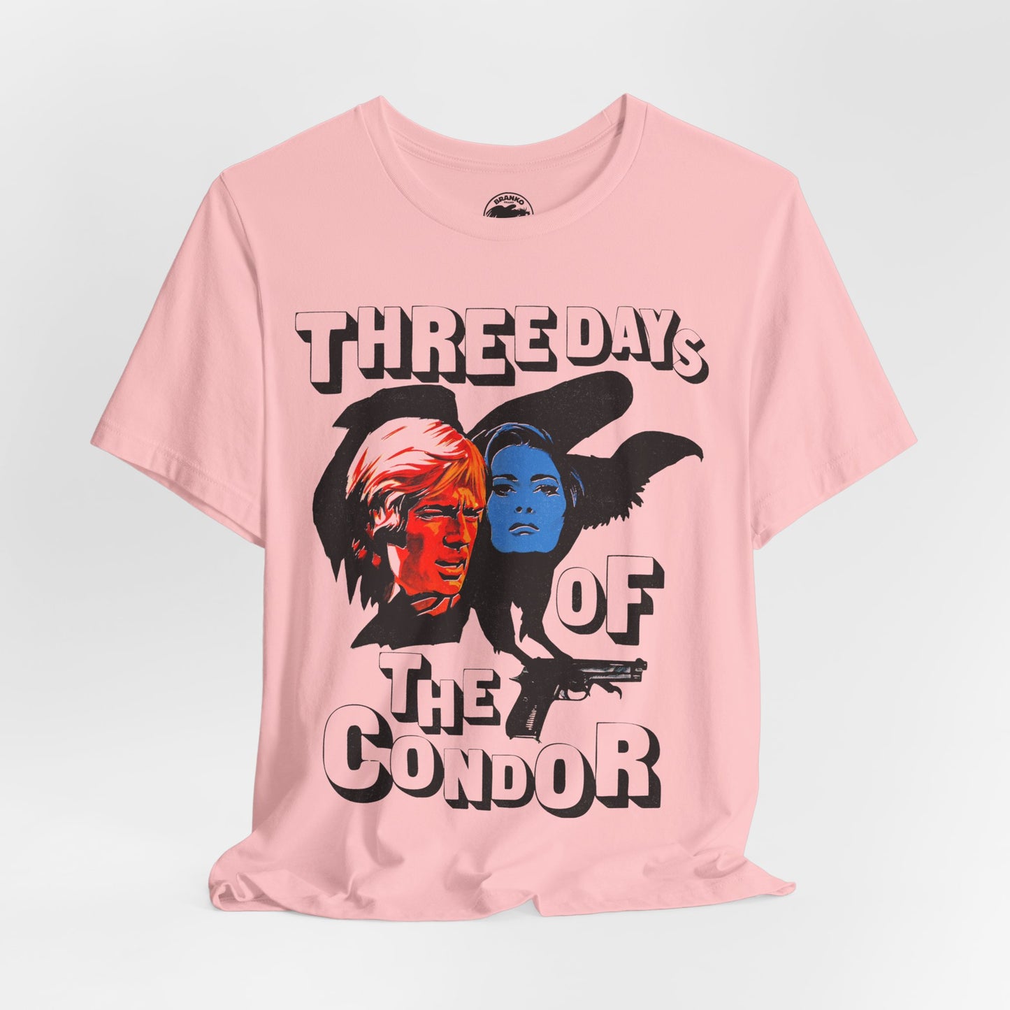 Three Days of the Condor (Oversized Graphic/3 Days of the Condor Shirt/Robert Redford/Faye Dunaway)