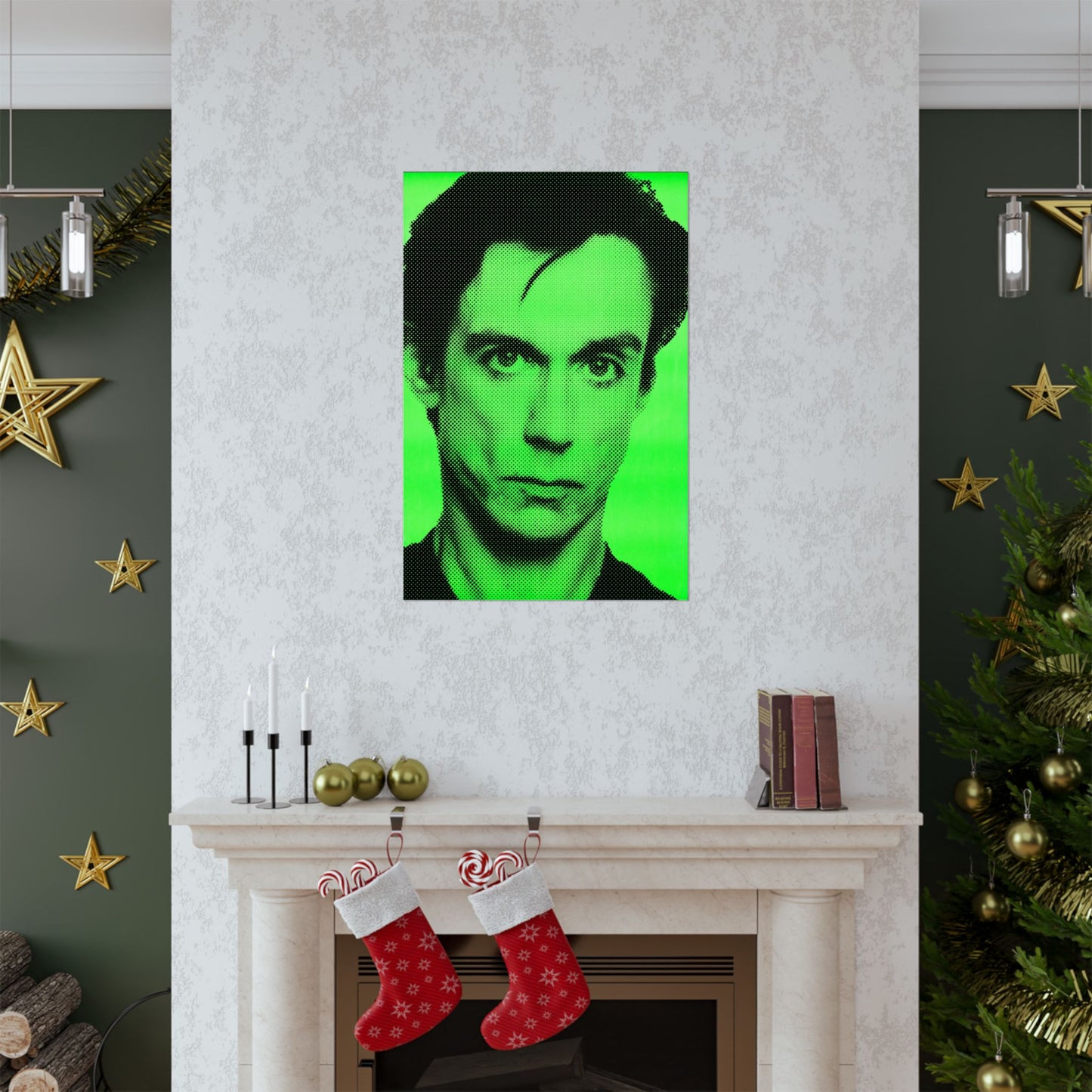 Iggy Pop Poster (Large Graphic Poster with Vintage Print Effect)