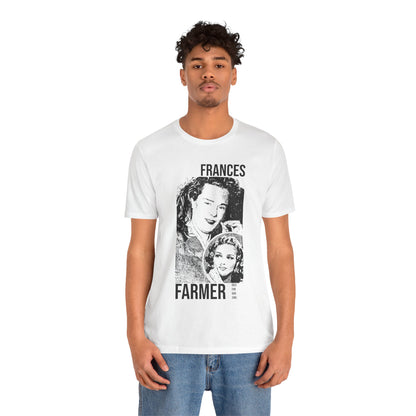 Frances Farmer Died for Our Sins (Graphic with Vintage Print Effect)