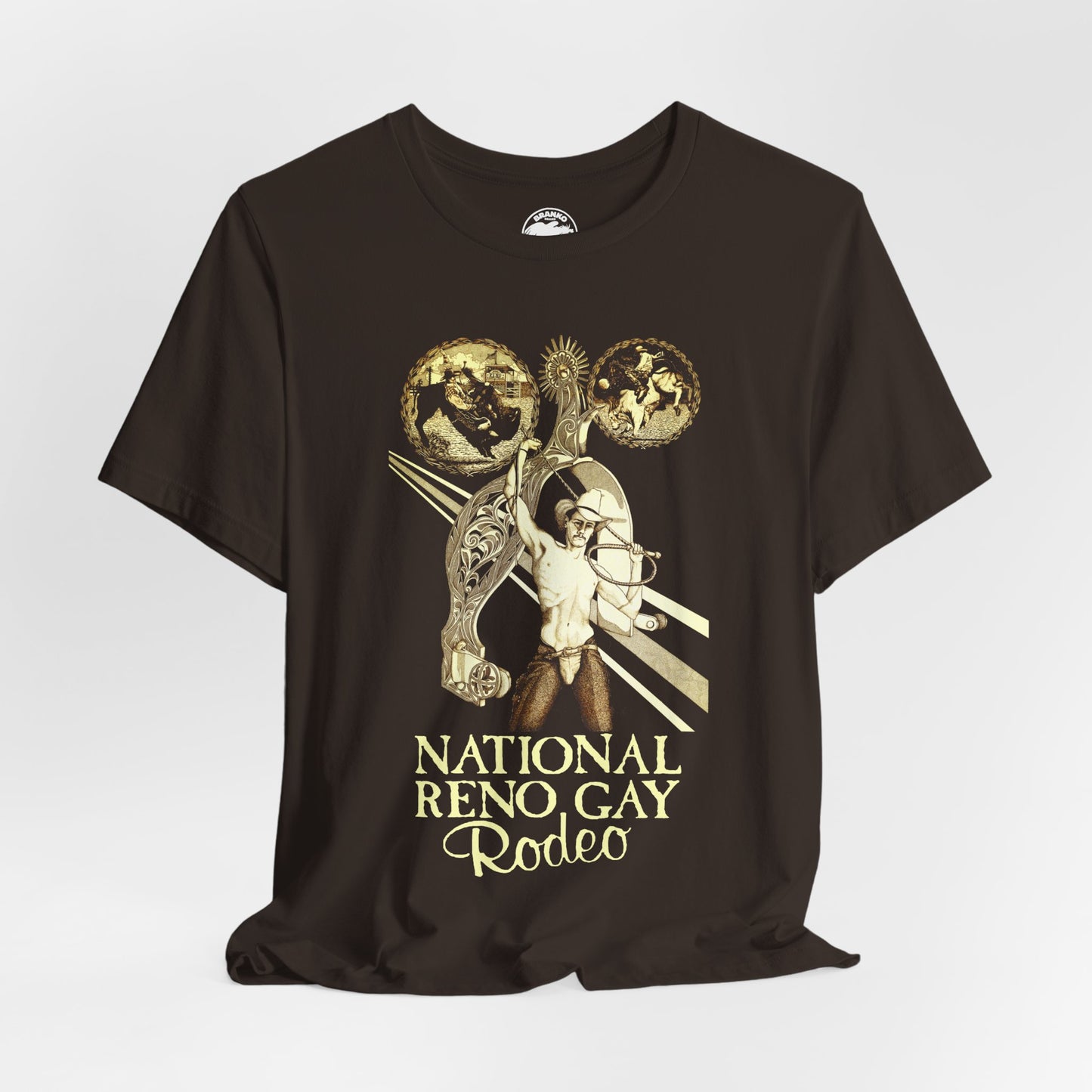 National Reno Gay Rodeo (Replica 80's Souvenir Shirt/Gay Cowboys)