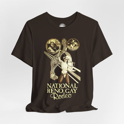 National Reno Gay Rodeo (Replica 80's Souvenir Shirt/Gay Cowboys)