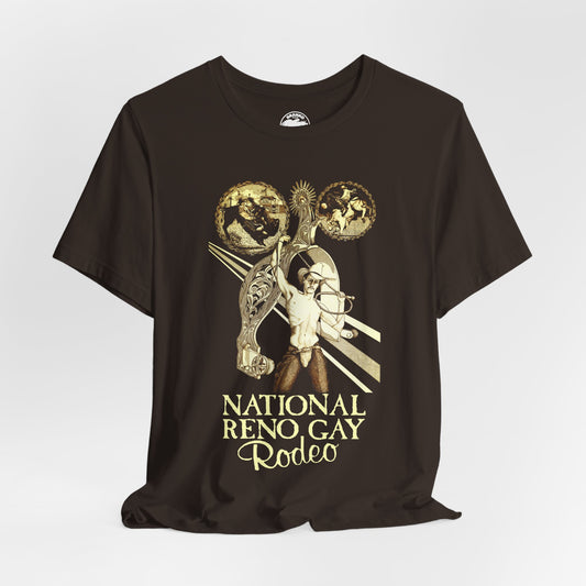 National Reno Gay Rodeo (Replica 80's Souvenir Shirt/Gay Cowboys)