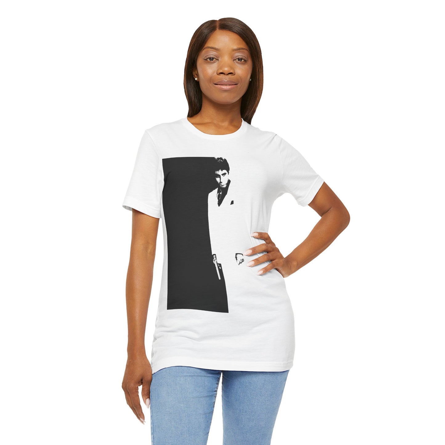 Scarface (Oversized Graphic/Al Pacino/Brian De Palma/Scarface Shirt)