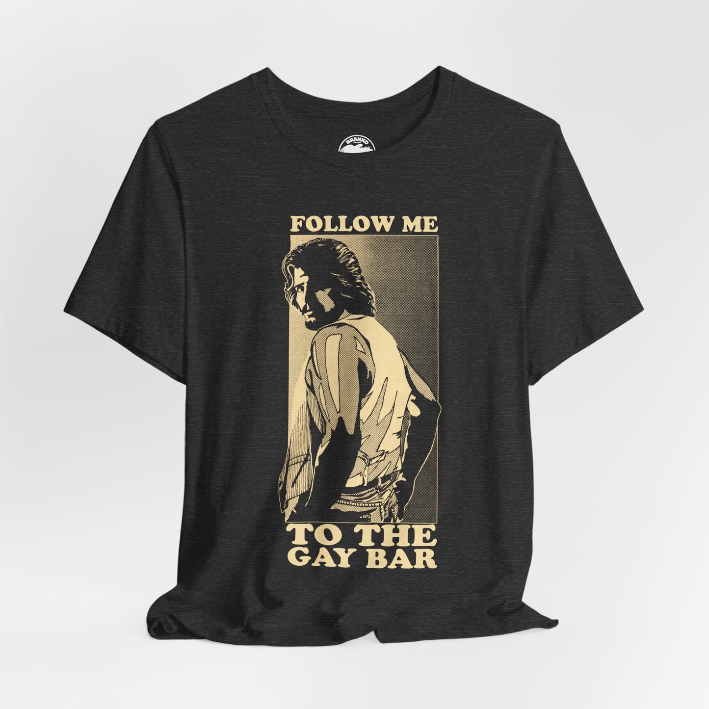 Follow Me to the Gay Bar (Custom Vintage Style Print)