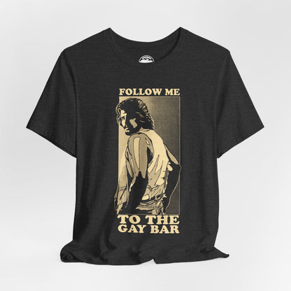 Follow Me to the Gay Bar (Custom Vintage Style Print)