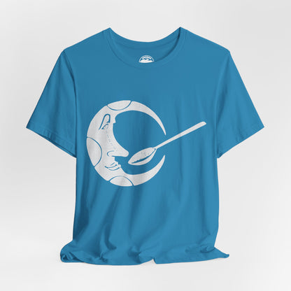 The Moon and the Spoon (Studio 54 Artwork/Graphic with Vintage Print Effect)