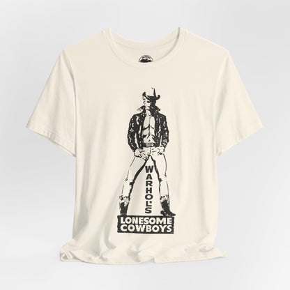 Warhol's Lonesome Cowboys (Replica Promo T-Shirt/1968/Andy Warhol/Gay Cowboy)