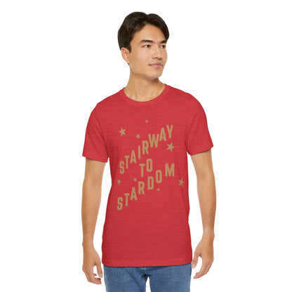 Stairway to Stardom (Replica Promo Tee/70's-90's Public Access Talent Show)