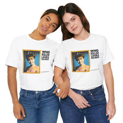 Who Killed Laura Palmer? (Twin Peaks Replica Promo T-Shirt/1990/David Lynch)