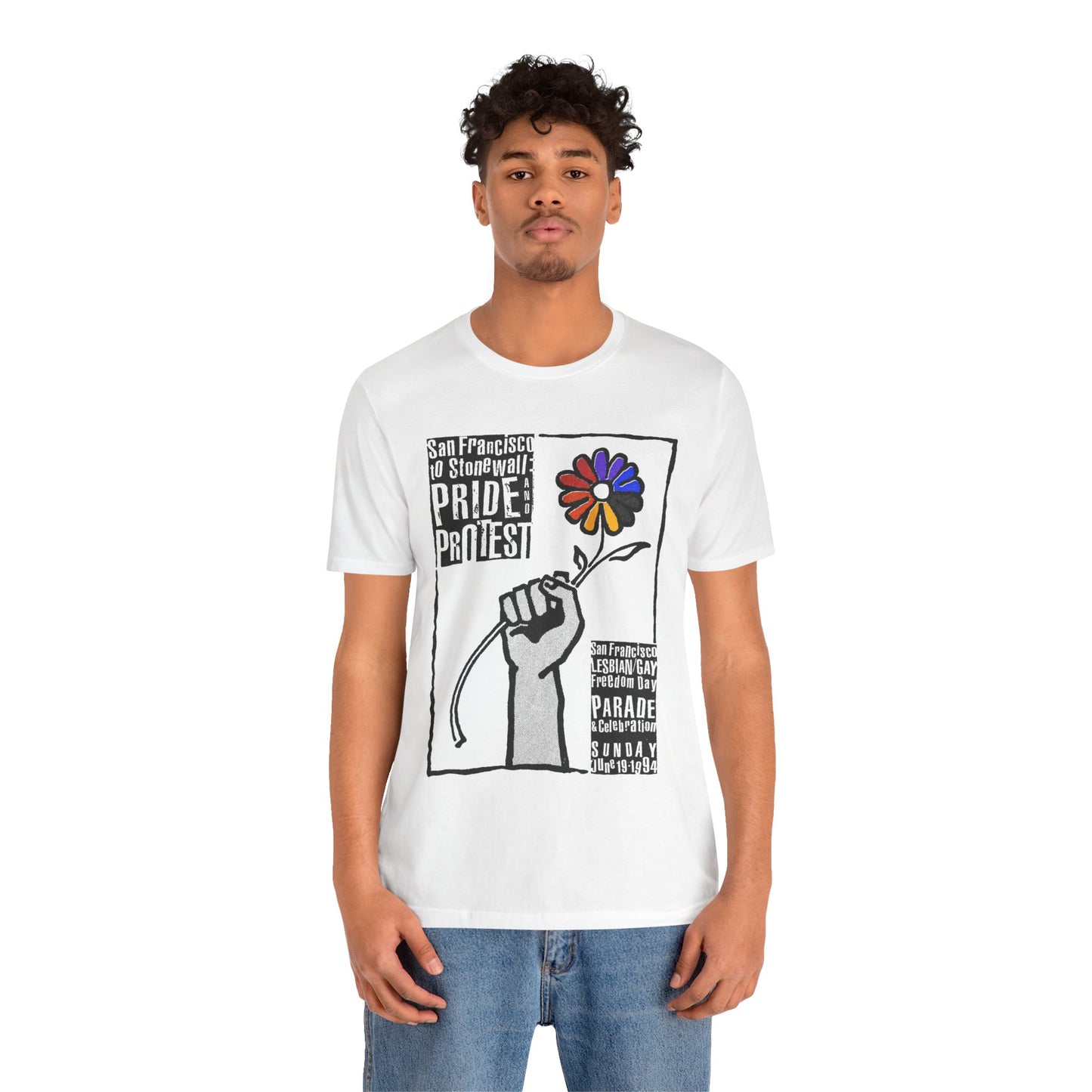 San Francisco Lesbian & Gay Freedom Day  (Replica Promo Shirt/June 19, 1994)
